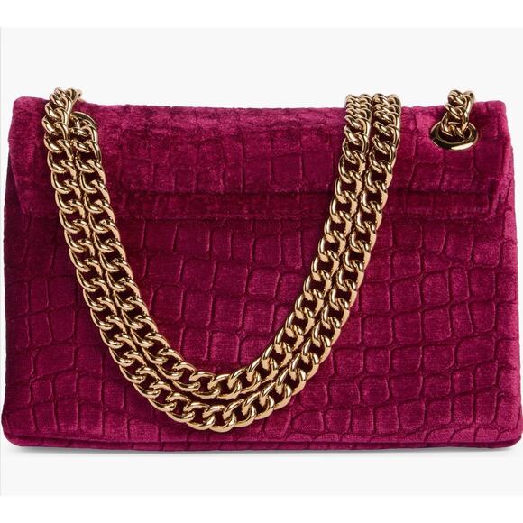 Kurt Geiger London Mini BRIXTON Velvet NWT - Picture 2 of 5